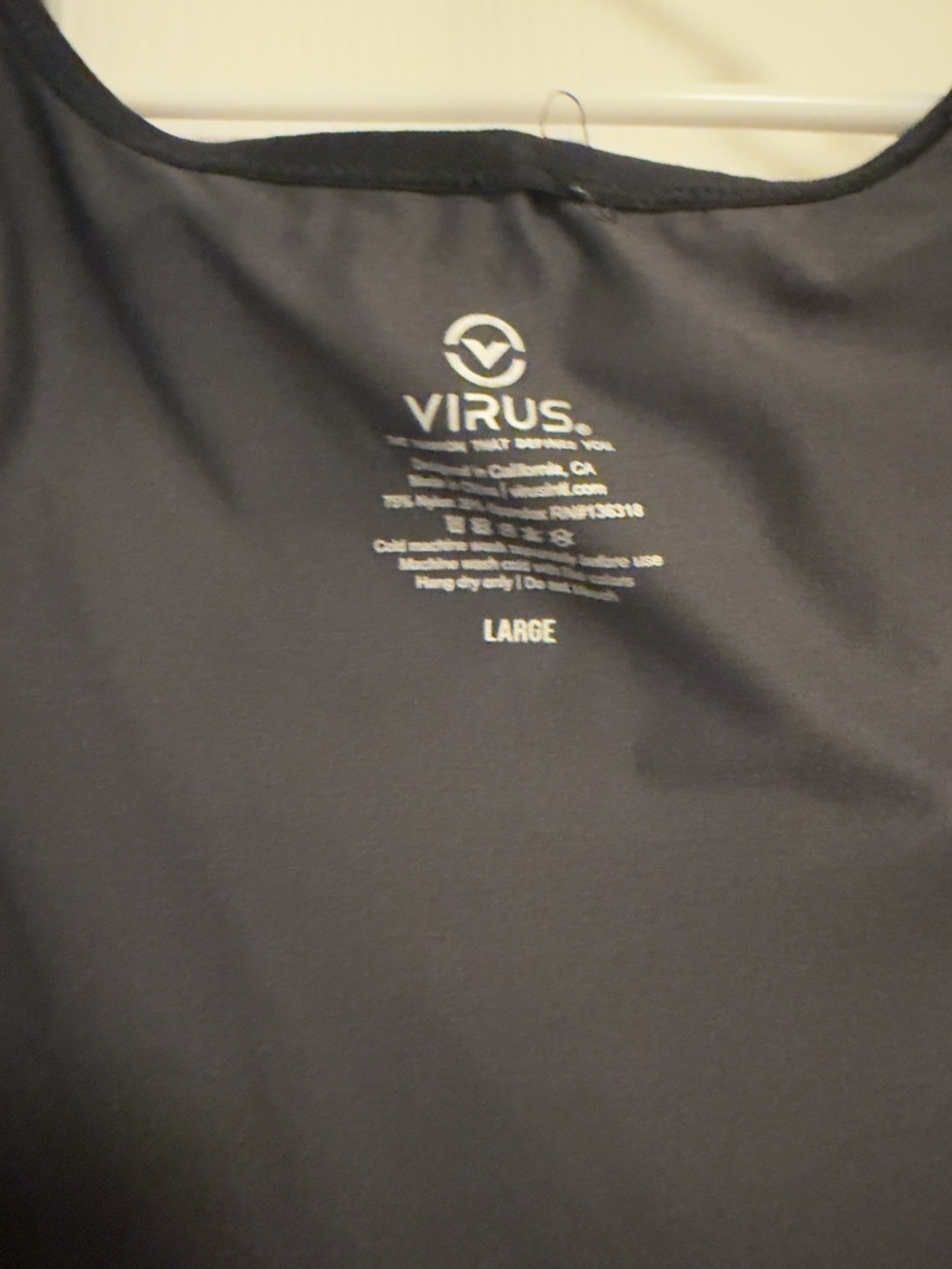 Virus Elevate V2 Singlet Size Large - Picture 3 of 4